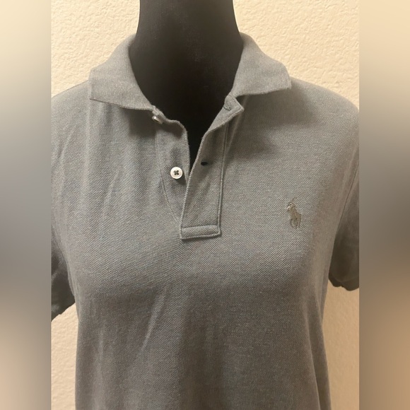 SLIM FIT POLO DRESS Size:M Green - Picture 2 of 5